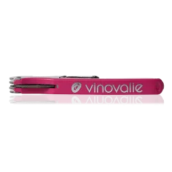 Couteau Sommelier double levier - rose - Vinovalie