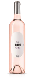 L'infini vin rosé 100% négrette - AOP Fronton