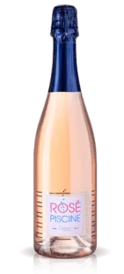 Rosé Piscine Freez, le seul rosé effervescent recommandé avec des glaçons