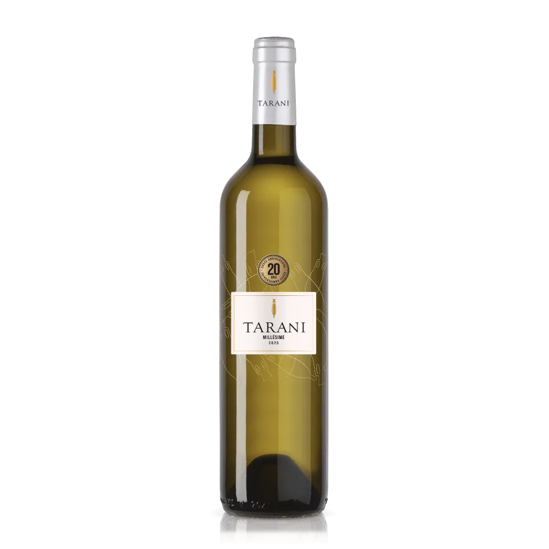 Tarani anniversaire - vin blanc sec - IGP Comté Tolosan