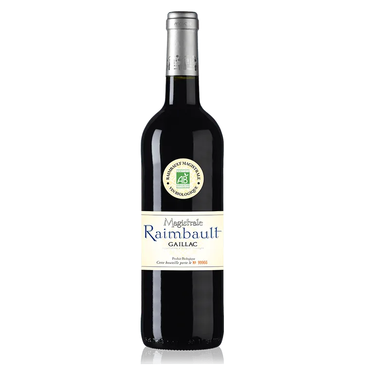 Raimbault Magistrale vin rouge bio