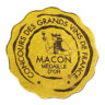 Concours des grands vins de France Macôn - Médailles d'Or