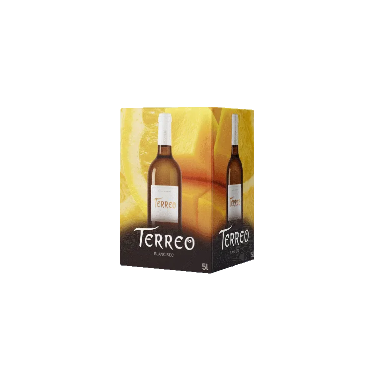 Bag-in-box Terreo blanc sec 5 litres BIB