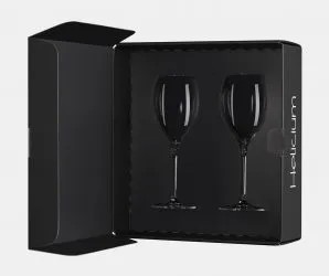 coffret verres à vin effervescent Helicium