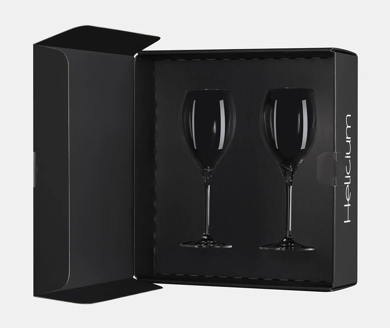 coffret verres à vin effervescent Helicium