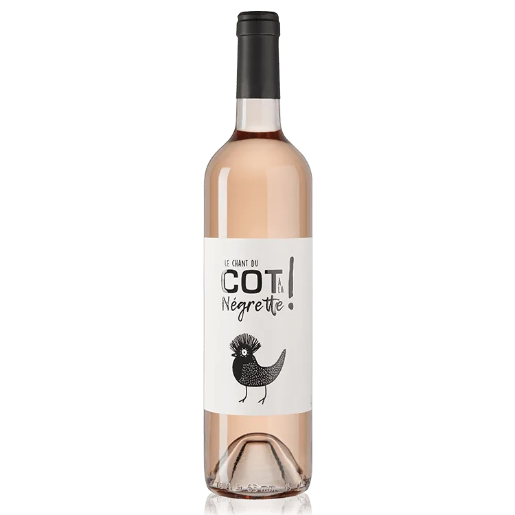 Le chant du Côt à la Negrette vin rosé AOP Fronton