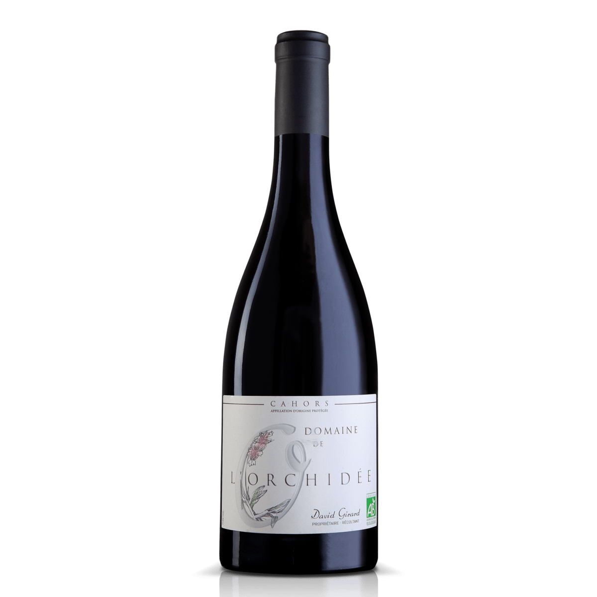 Domaine de l'Orchidée vin rouge AOP Cahors Bio