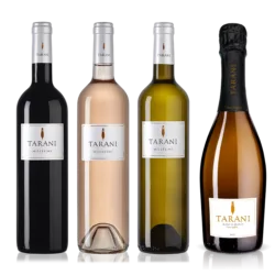 Coffret découverte - Tarani rouge, blanc, rosé et blanc fines bulles - IGP Comté Tolosan