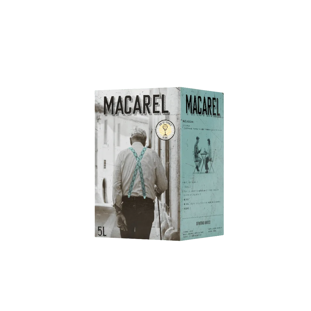 Macarel Blanc Sec - 5 litres - BIB