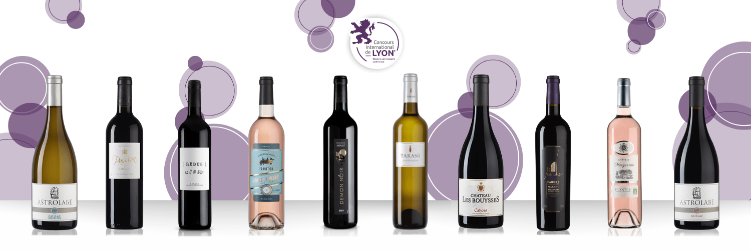 Médaillés au Concours International de Lyon 2024 - Vinovalie