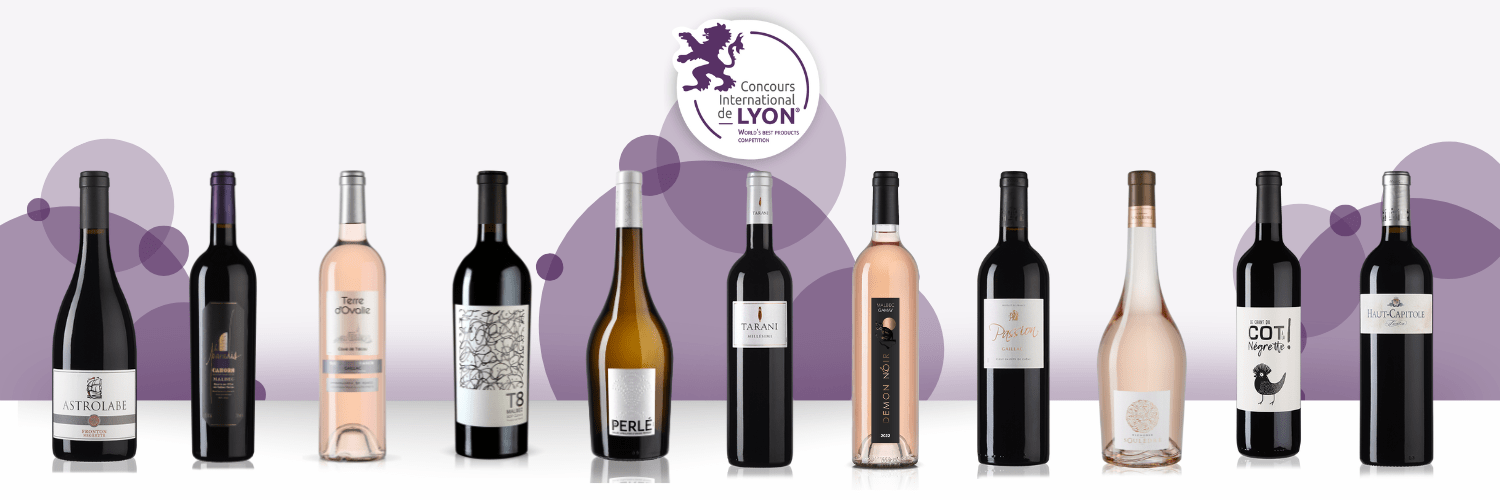 Médailles Concours International de Lyon 2025 Vinovalie