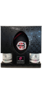 La box du Stade Toulousain - gamme Astrolabe et ballon de rugby