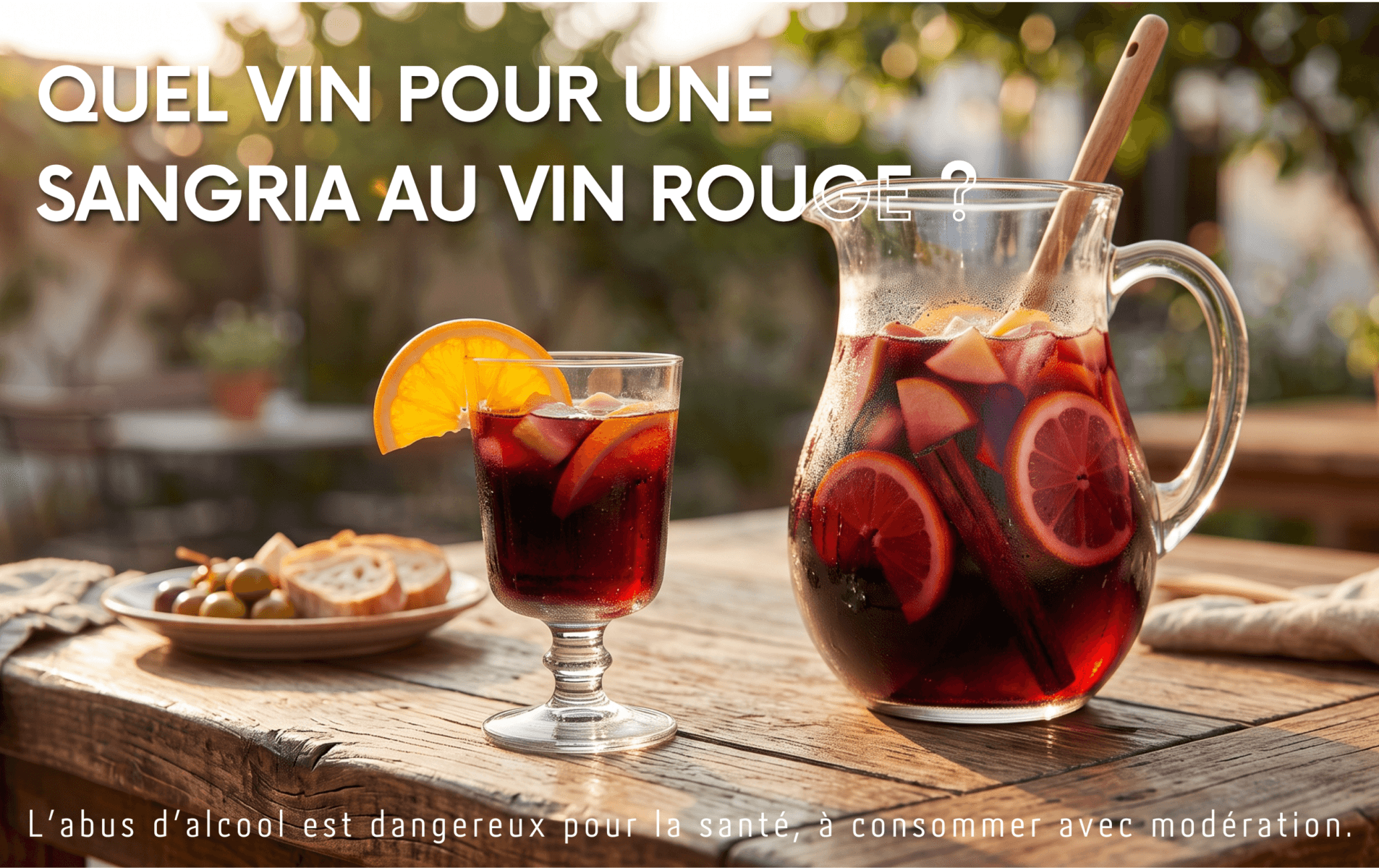 Sangria au vin rouge quel vin